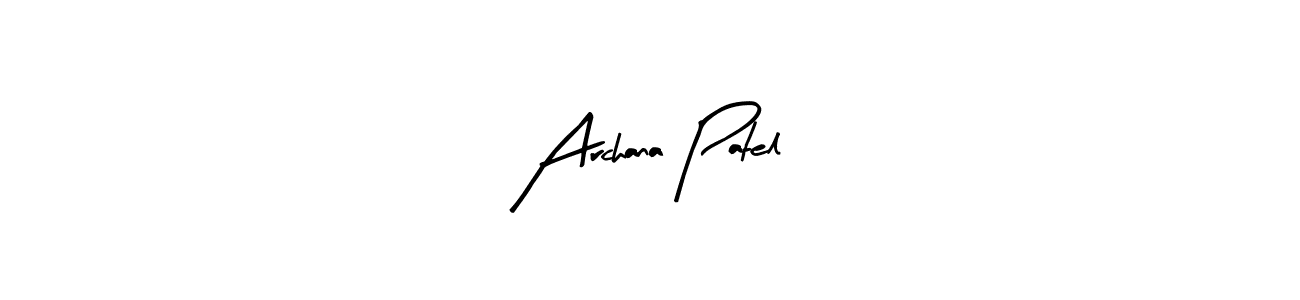 This is the best signature style for the Archana Patel name. Also you like these signature font (Arty Signature). Mix name signature. Archana Patel signature style 8 images and pictures png