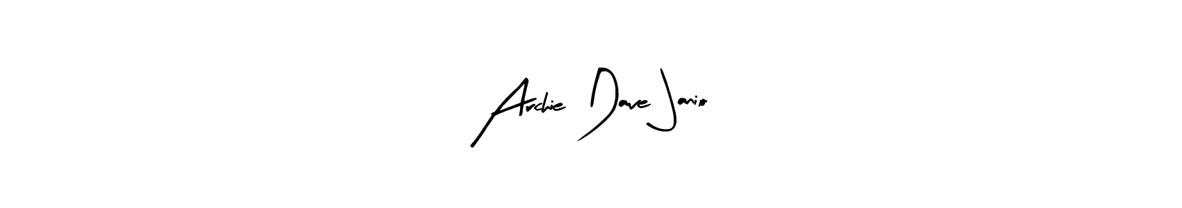 How to make Archie Dave Janio signature? Arty Signature is a professional autograph style. Create handwritten signature for Archie Dave Janio name. Archie Dave Janio signature style 8 images and pictures png