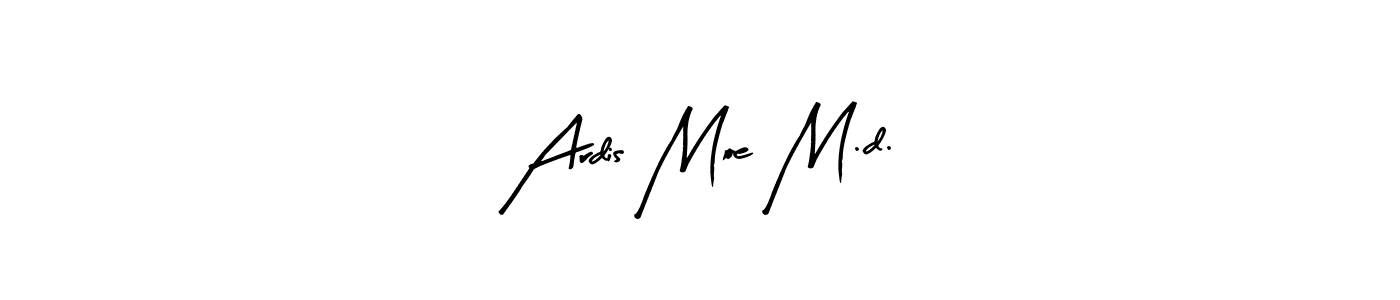 Best and Professional Signature Style for Ardis Moe M.d.. Arty Signature Best Signature Style Collection. Ardis Moe M.d. signature style 8 images and pictures png