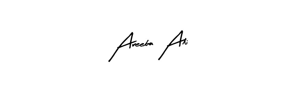 You can use this online signature creator to create a handwritten signature for the name Areeba Ali. This is the best online autograph maker. Areeba Ali signature style 8 images and pictures png