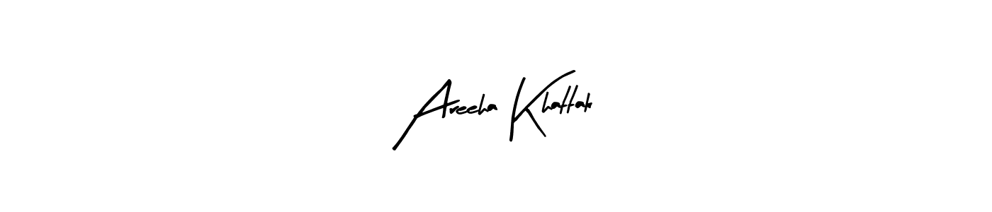 if you are searching for the best signature style for your name Areeha Khattak. so please give up your signature search. here we have designed multiple signature styles  using Arty Signature. Areeha Khattak signature style 8 images and pictures png