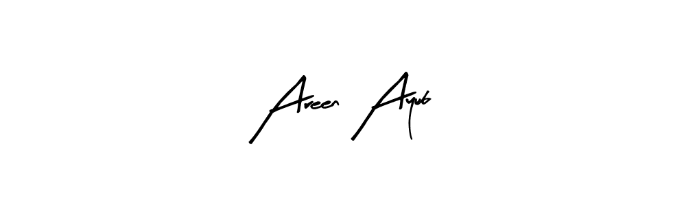 Here are the top 10 professional signature styles for the name Areen Ayub. These are the best autograph styles you can use for your name. Areen Ayub signature style 8 images and pictures png