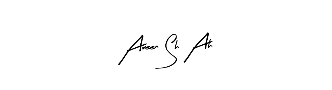 Similarly Arty Signature is the best handwritten signature design. Signature creator online .You can use it as an online autograph creator for name Areen Sh Ah. Areen Sh Ah signature style 8 images and pictures png