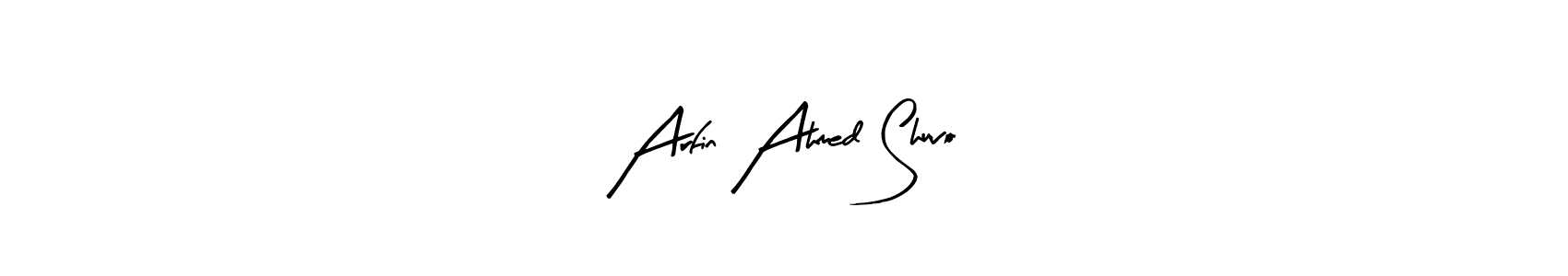 This is the best signature style for the Arfin Ahmed Shuvo name. Also you like these signature font (Arty Signature). Mix name signature. Arfin Ahmed Shuvo signature style 8 images and pictures png