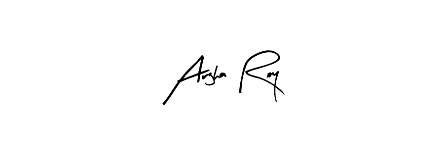 Design your own signature with our free online signature maker. With this signature software, you can create a handwritten (Arty Signature) signature for name Argha Roy. Argha Roy signature style 8 images and pictures png