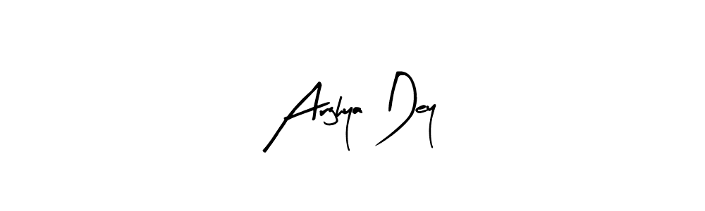 Design your own signature with our free online signature maker. With this signature software, you can create a handwritten (Arty Signature) signature for name Arghya Dey. Arghya Dey signature style 8 images and pictures png