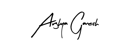 Also You can easily find your signature by using the search form. We will create Arghya Ganesh name handwritten signature images for you free of cost using Arty Signature sign style. Arghya Ganesh signature style 8 images and pictures png