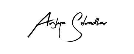 The Arty Signature lettering style adds unique flourish to name Arghya Sutradhar. Stand out with a custom digital autograph made in seconds. Arghya Sutradhar signature style 8 images and pictures png