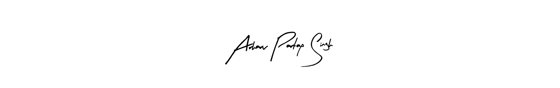 You should practise on your own different ways (Arty Signature) to write your name (Arharv Partap Singh) in signature. don't let someone else do it for you. Arharv Partap Singh signature style 8 images and pictures png