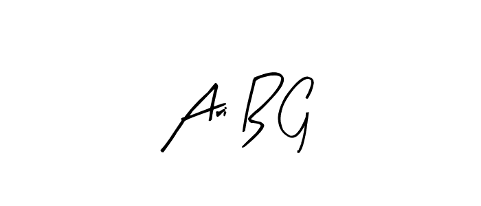 Make a beautiful signature design for name Ari B G. Use this online signature maker to create a handwritten signature for free. Ari B G signature style 8 images and pictures png