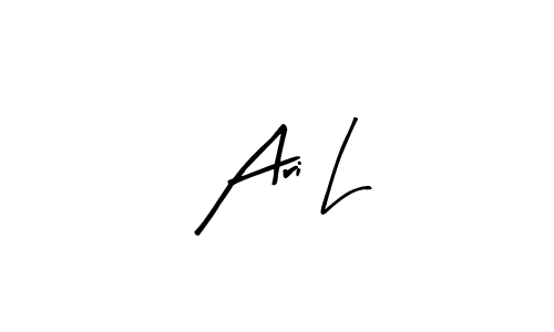 You can use this online signature creator to create a handwritten signature for the name Ari L. This is the best online autograph maker. Ari L signature style 8 images and pictures png