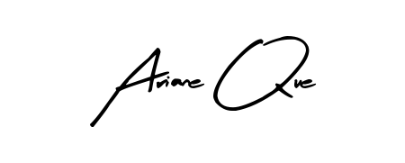 A classic penmanship look for Ariane Que. The Arty Signature font brings timeless elegance and confidence to every signed document. Ariane Que signature style 8 images and pictures png
