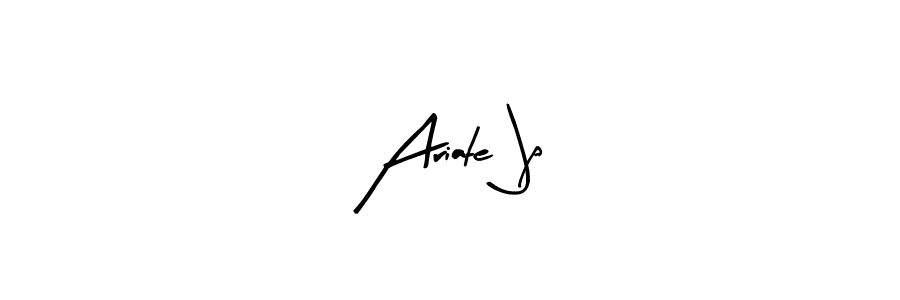 This is the best signature style for the Ariate Jp name. Also you like these signature font (Arty Signature). Mix name signature. Ariate Jp signature style 8 images and pictures png