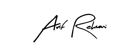 Try this chic Arif Rehmani handwritten sign style. Using Arty Signature font elements, it gives your name a sleek, memorable identity. Arif Rehmani signature style 8 images and pictures png
