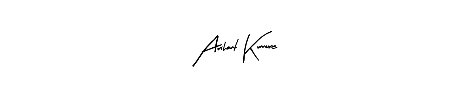 Once you've used our free online signature maker to create your best signature Arty Signature style, it's time to enjoy all of the benefits that Arihant Kunnure name signing documents. Arihant Kunnure signature style 8 images and pictures png