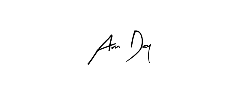 Create a beautiful signature design for name Arin Dey. With this signature (Arty Signature) fonts, you can make a handwritten signature for free. Arin Dey signature style 8 images and pictures png