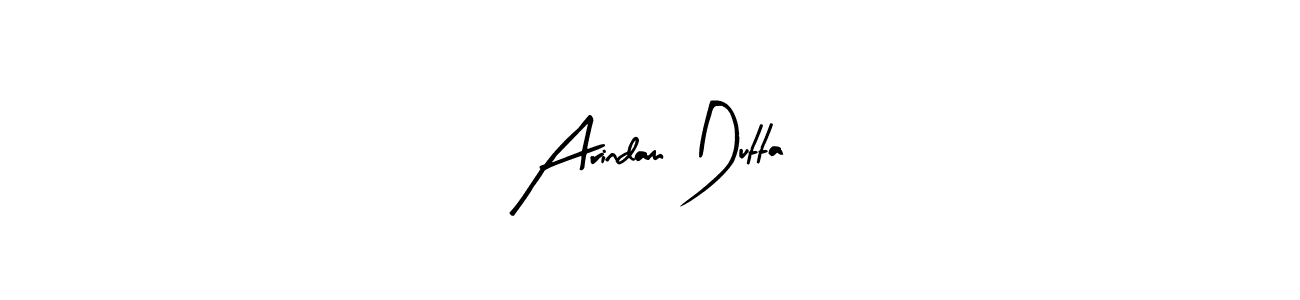 Design your own signature with our free online signature maker. With this signature software, you can create a handwritten (Arty Signature) signature for name Arindam Dutta. Arindam Dutta signature style 8 images and pictures png