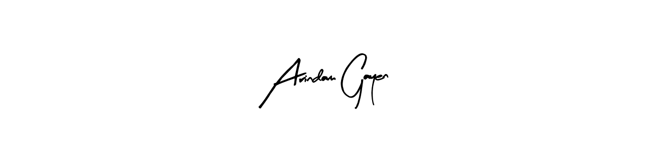 You should practise on your own different ways (Arty Signature) to write your name (Arindam Gayen) in signature. don't let someone else do it for you. Arindam Gayen signature style 8 images and pictures png