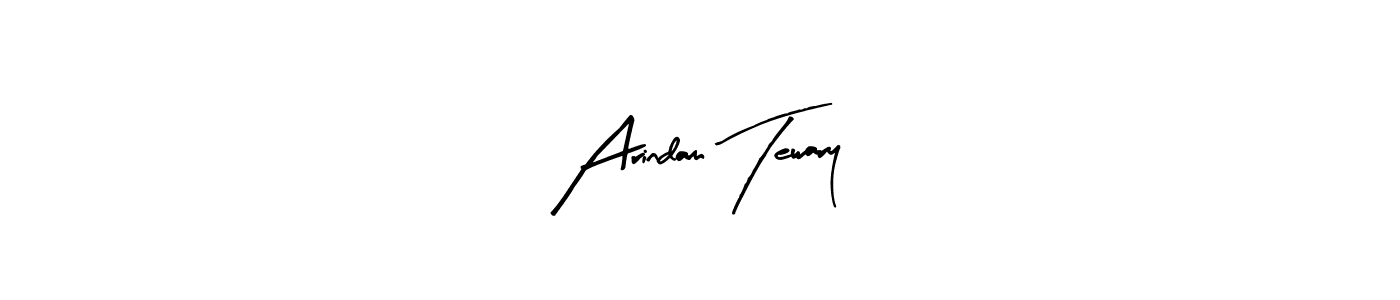 Make a beautiful signature design for name Arindam Tewary. Use this online signature maker to create a handwritten signature for free. Arindam Tewary signature style 8 images and pictures png