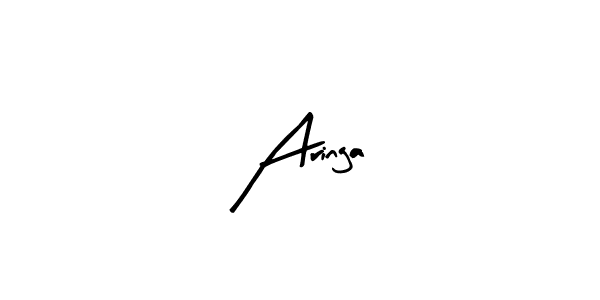 You should practise on your own different ways (Arty Signature) to write your name (Aringa) in signature. don't let someone else do it for you. Aringa signature style 8 images and pictures png