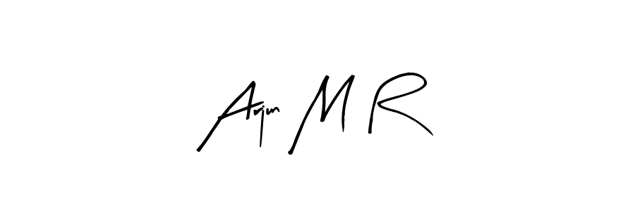 This is the best signature style for the Arjun M R name. Also you like these signature font (Arty Signature). Mix name signature. Arjun M R signature style 8 images and pictures png