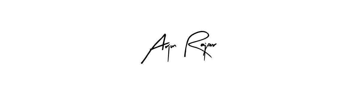 Similarly Arty Signature is the best handwritten signature design. Signature creator online .You can use it as an online autograph creator for name Arjun Rajpur. Arjun Rajpur signature style 8 images and pictures png