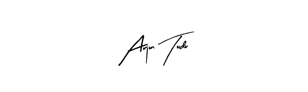 Design your own signature with our free online signature maker. With this signature software, you can create a handwritten (Arty Signature) signature for name Arjun Tudu. Arjun Tudu signature style 8 images and pictures png