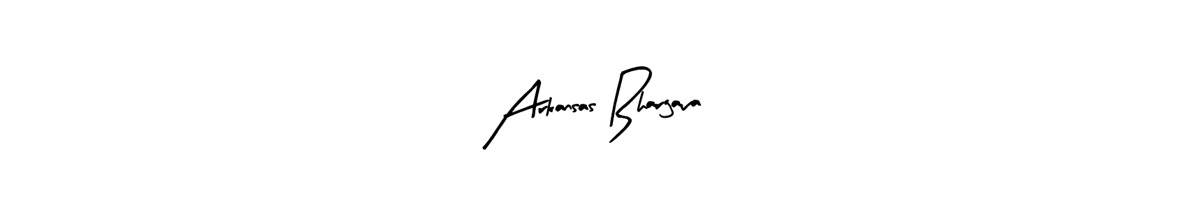 Also You can easily find your signature by using the search form. We will create Arkansas Bhargava name handwritten signature images for you free of cost using Arty Signature sign style. Arkansas Bhargava signature style 8 images and pictures png