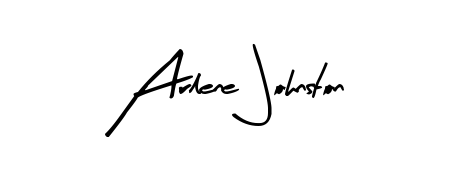 The Arty Signature signature style provides a bold statement for name Arlene Johnston. Designed for business owners, executives, and leaders. Arlene Johnston signature style 8 images and pictures png