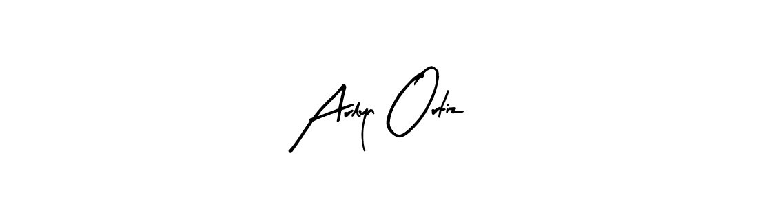 Also You can easily find your signature by using the search form. We will create Arlyn Ortiz name handwritten signature images for you free of cost using Arty Signature sign style. Arlyn Ortiz signature style 8 images and pictures png