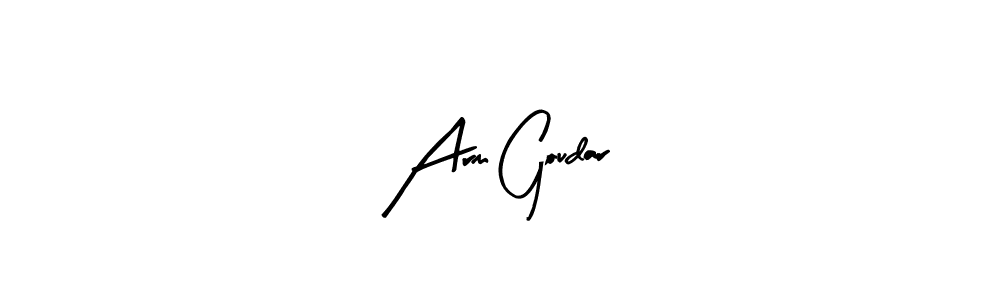 Best and Professional Signature Style for Arm Goudar. Arty Signature Best Signature Style Collection. Arm Goudar signature style 8 images and pictures png