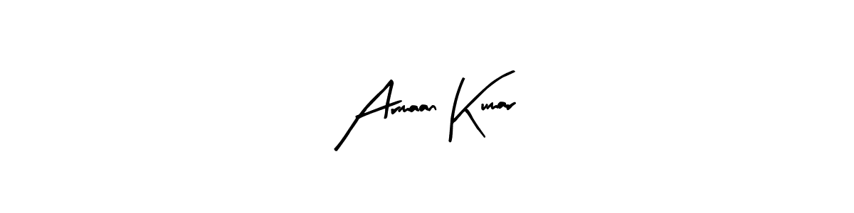 if you are searching for the best signature style for your name Armaan Kumar. so please give up your signature search. here we have designed multiple signature styles  using Arty Signature. Armaan Kumar signature style 8 images and pictures png