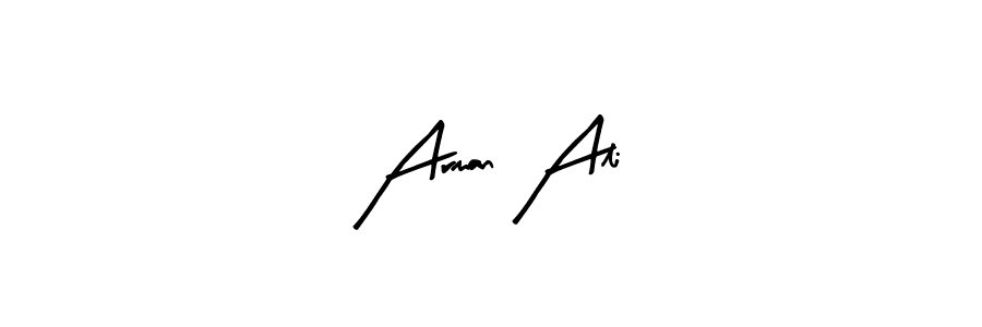 Design your own signature with our free online signature maker. With this signature software, you can create a handwritten (Arty Signature) signature for name Arman Ali. Arman Ali signature style 8 images and pictures png