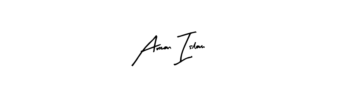 Also we have Arman Islam name is the best signature style. Create professional handwritten signature collection using Arty Signature autograph style. Arman Islam signature style 8 images and pictures png