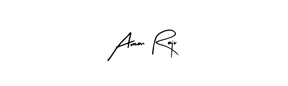 Arman Raju stylish signature style. Best Handwritten Sign (Arty Signature) for my name. Handwritten Signature Collection Ideas for my name Arman Raju. Arman Raju signature style 8 images and pictures png