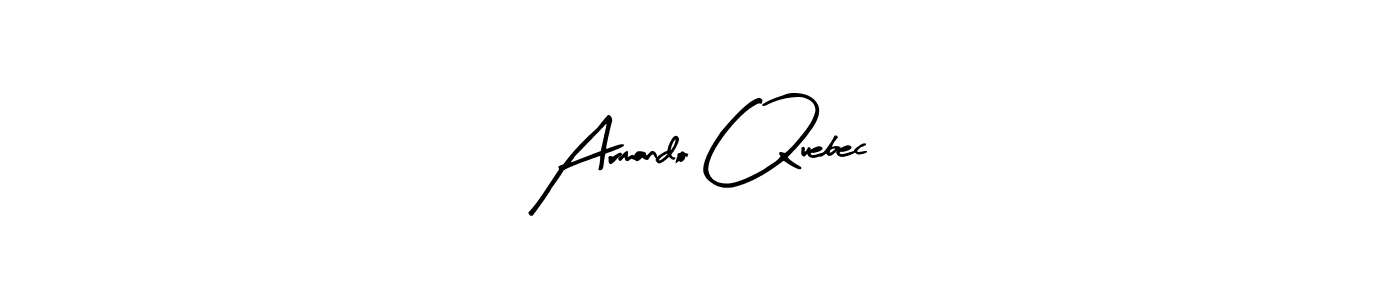 Make a beautiful signature design for name Armando Quebec. Use this online signature maker to create a handwritten signature for free. Armando Quebec signature style 8 images and pictures png