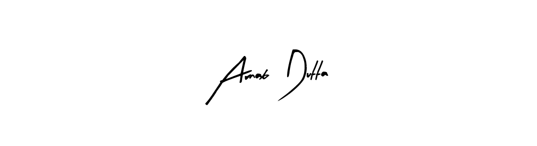 It looks lik you need a new signature style for name Arnab Dutta. Design unique handwritten (Arty Signature) signature with our free signature maker in just a few clicks. Arnab Dutta signature style 8 images and pictures png