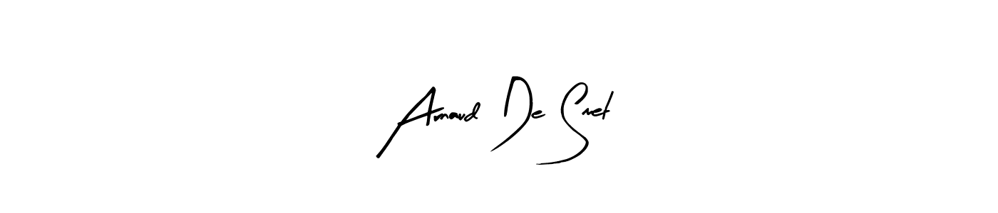 The best way (Arty Signature) to make a short signature is to pick only two or three words in your name. The name Arnaud De Smet include a total of six letters. For converting this name. Arnaud De Smet signature style 8 images and pictures png