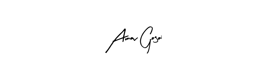 This is the best signature style for the Arnav Gogoi name. Also you like these signature font (Arty Signature). Mix name signature. Arnav Gogoi signature style 8 images and pictures png
