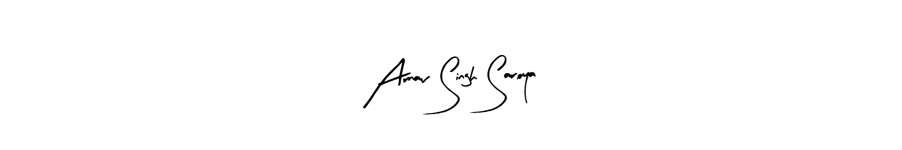 if you are searching for the best signature style for your name Arnav Singh Saroya. so please give up your signature search. here we have designed multiple signature styles  using Arty Signature. Arnav Singh Saroya signature style 8 images and pictures png