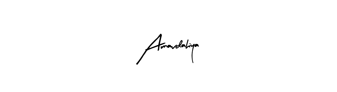 Arty Signature is a professional signature style that is perfect for those who want to add a touch of class to their signature. It is also a great choice for those who want to make their signature more unique. Get Arnavdahiya name to fancy signature for free. Arnavdahiya signature style 8 images and pictures png