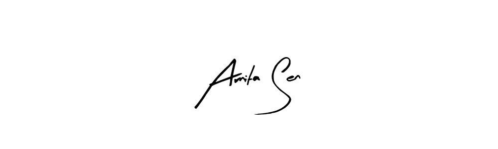 How to Draw Arnita Sen signature style? Arty Signature is a latest design signature styles for name Arnita Sen. Arnita Sen signature style 8 images and pictures png