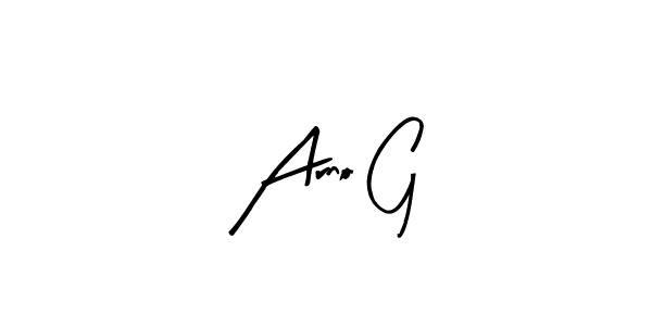 It looks lik you need a new signature style for name Arno G. Design unique handwritten (Arty Signature) signature with our free signature maker in just a few clicks. Arno G signature style 8 images and pictures png