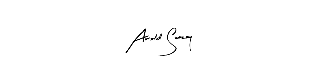 Check out images of Autograph of Arnold Swazay name. Actor Arnold Swazay Signature Style. Arty Signature is a professional sign style online. Arnold Swazay signature style 8 images and pictures png