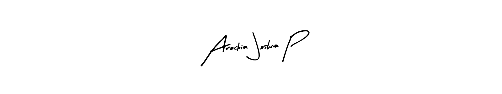 How to Draw Arockia Joshna P signature style? Arty Signature is a latest design signature styles for name Arockia Joshna P. Arockia Joshna P signature style 8 images and pictures png