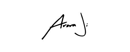 Discover the perfect balance of readability and style for Arora Ji with Arty Signature font. Create your dream signature today. Arora Ji signature style 8 images and pictures png