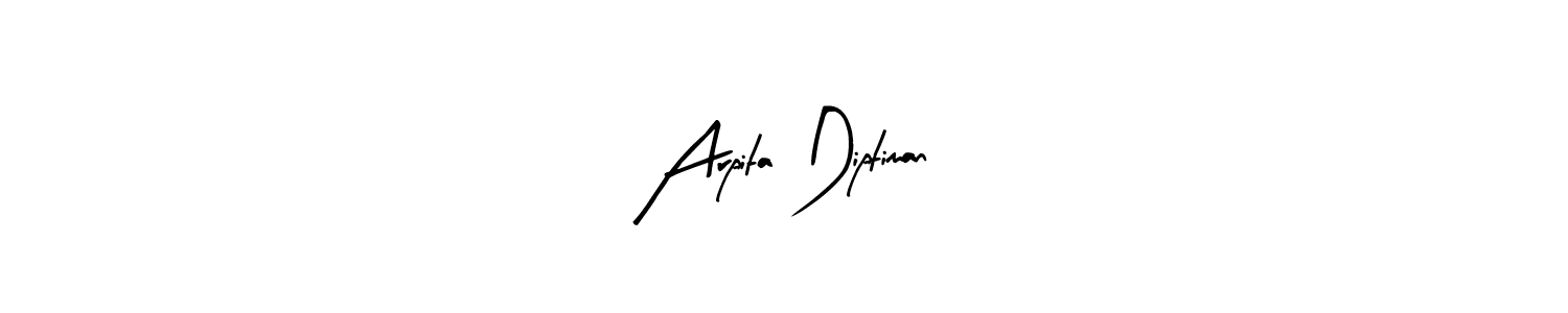 Also You can easily find your signature by using the search form. We will create Arpita Diptiman name handwritten signature images for you free of cost using Arty Signature sign style. Arpita Diptiman signature style 8 images and pictures png