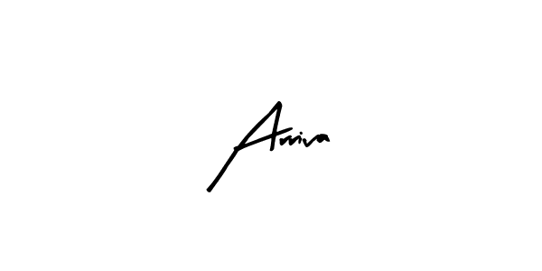 Make a beautiful signature design for name Arriva. Use this online signature maker to create a handwritten signature for free. Arriva signature style 8 images and pictures png