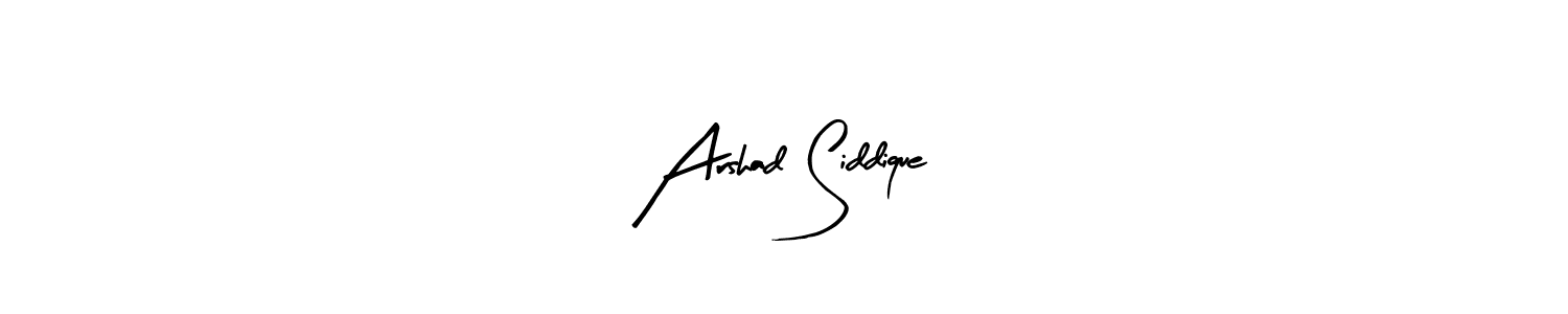 How to make Arshad Siddique signature? Arty Signature is a professional autograph style. Create handwritten signature for Arshad Siddique name. Arshad Siddique signature style 8 images and pictures png