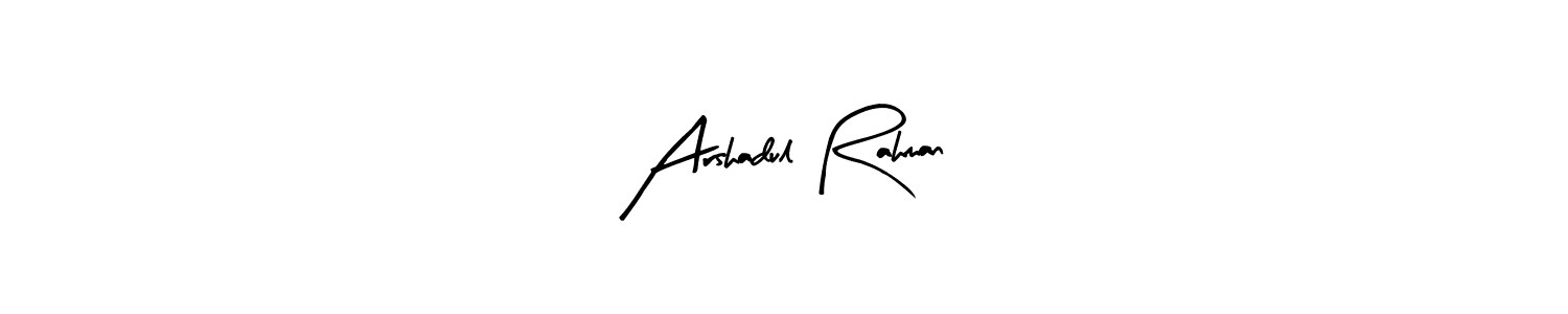 Here are the top 10 professional signature styles for the name Arshadul Rahman. These are the best autograph styles you can use for your name. Arshadul Rahman signature style 8 images and pictures png